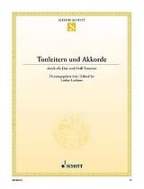  Notenblätter Tonleitern und Akkorde durch alle Dur- und Moll-Tonarten