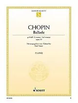Frédéric Chopin Notenblätter Ballade g-Moll op.23