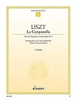 Franz Liszt Notenblätter La Campanella