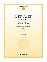 Johann (Sohn) Strauss Notenblätter Wiener Blut op. 354