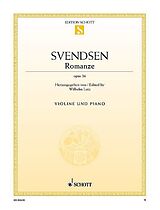 Johan Severin Svendsen Notenblätter Romanze op. 26