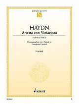 Franz Joseph Haydn Notenblätter Arietta con Variazioni Hob.XVII-2