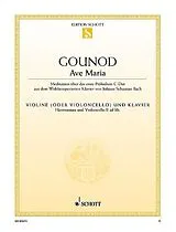 Charles Francois Gounod Notenblätter Ave Maria