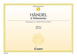 Georg Friedrich Händel Notenblätter 6 Voluntaries
