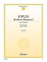 Scott Joplin Notenblätter Berühmte Ragtimes Band 1