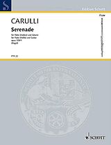 Ferdinando Carulli Notenblätter Serenade op.109,1