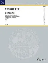 Michel Corrette Notenblätter Concerto A-Dur op.3,3