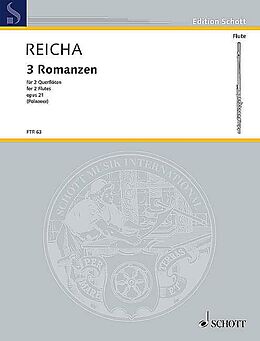 Anton (Antoine) Joseph Reicha Notenblätter Drei Romanzen op. 21