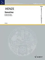 Hans Werner Henze Notenblätter Sonatine