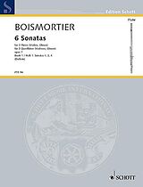 Joseph Bodin de Boismortier Notenblätter 6 Sonaten op.7 Band 1 (1,3,4)