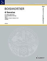 Joseph Bodin de Boismortier Notenblätter 6 Sonaten op.7 Band 2 (2,5,6)