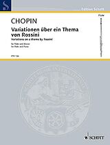 Frédéric Chopin Notenblätter Variationen über ein Thema von Rossini E-Dur op. posth