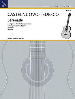 Mario Castelnuovo-Tedesco Notenblätter Serenade op.118