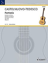 Mario Castelnuovo-Tedesco Notenblätter Fantasie op.145 für Gitarre