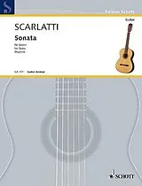 Domenico Scarlatti Notenblätter Sonata e-Moll