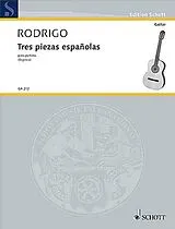 Joaquin Rodrigo Notenblätter 3 piezas espanolas