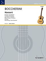 Luigi Boccherini Notenblätter Konzert E-Dur