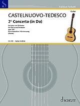 Mario Castelnuovo-Tedesco Notenblätter Konzert C-Dur Nr.2 op.160