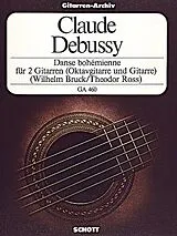Claude Debussy Notenblätter Danse bohémienne