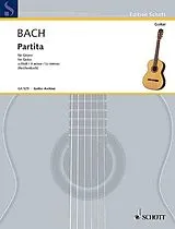 Johann Sebastian Bach Notenblätter Partita a-moll BWV1013