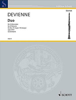 Francois Devienne Notenblätter Duo Es-Dur op.69,3