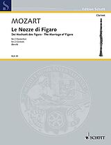 Wolfgang Amadeus Mozart Notenblätter Le nozze di figaro