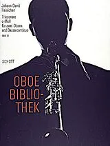 Johann David Heinichen Notenblätter Triosonate c-Moll