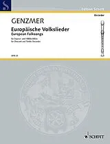  Notenblätter Europäische Volkslieder