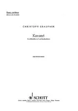 Christoph Graupner Notenblätter Konzert