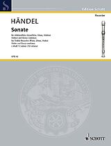 Georg Friedrich Händel Notenblätter Sonate Nr. 1 c-Moll
