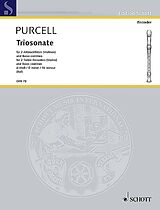 Daniel Purcell Notenblätter Triosonate d-Moll