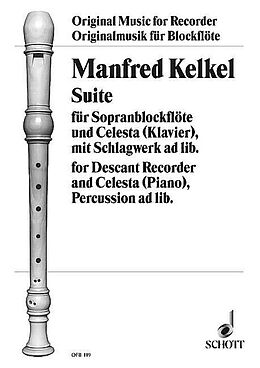 Manfred Kelkel Notenblätter Suite op. 10