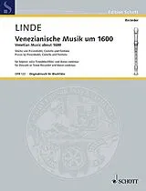  Notenblätter Venezianische Musik um 1600