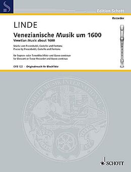  Notenblätter Venezianische Musik um 1600