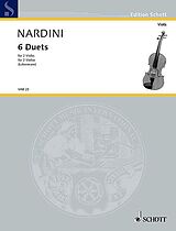 Pietro Nardini Notenblätter 6 Duette