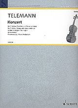 Georg Philipp Telemann Notenblätter Konzert G-Dur für 2 Violen und