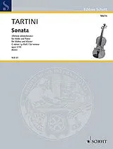 Giuseppe Tartini Notenblätter Sonata g-Moll op. 1/10