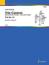 Henk Badings Notenblätter Trio-Cosmos Nr. 3