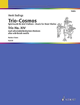 Henk Badings Notenblätter Trio-Cosmos Nr. 14