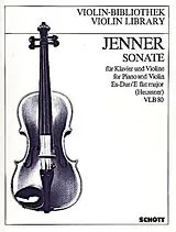 Gustav Jenner Notenblätter Sonate Es-Dur