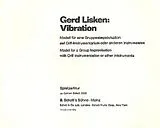 Gerd Lisken Notenblätter Vibration