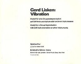 Gerd Lisken Notenblätter Vibration