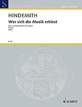 Paul Hindemith Notenblätter Wer sich die Musik erkiest
