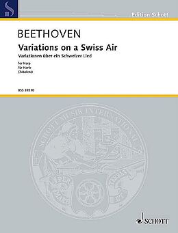 Ludwig van Beethoven Notenblätter Variations on a Swiss Air WoO 64