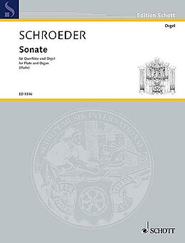 Hermann Schroeder Notenblätter Sonate