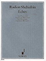 Rodion Konstantinov Shchedrin Notenblätter Echos