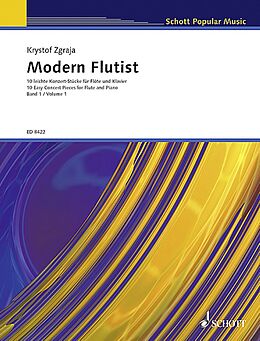 Krzysztof Zgraja Notenblätter Modern flutist Band 1 - 10 leichte Konzertstücke