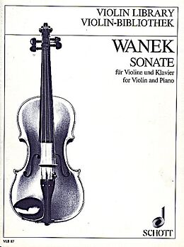 Friedrich K. Wanek Notenblätter Sonate