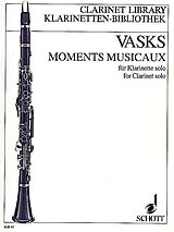 Peteris Vasks Notenblätter Moments musicaux