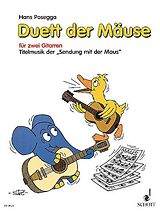 Hans Posegga Notenblätter Duett der Mäuse